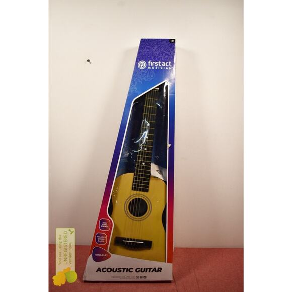 First Act Discovery Natural Acoustic Guitar - Picture 1 of 4